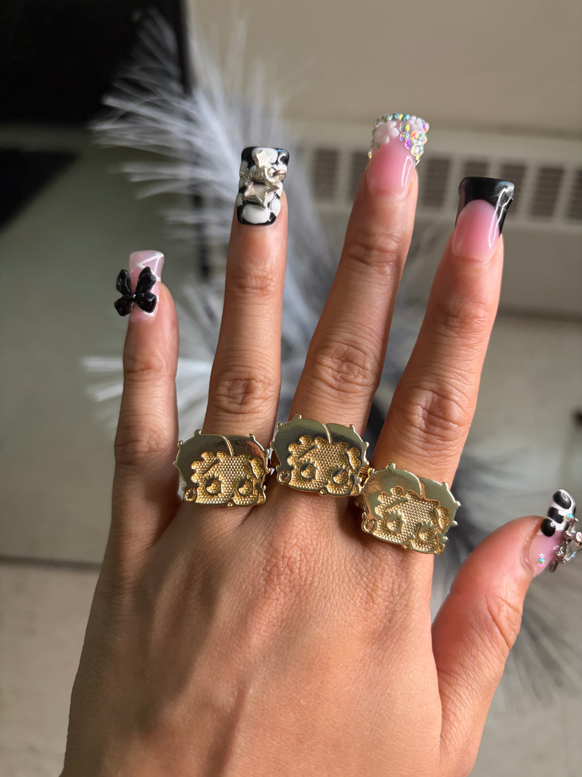 Betty Boop Rings