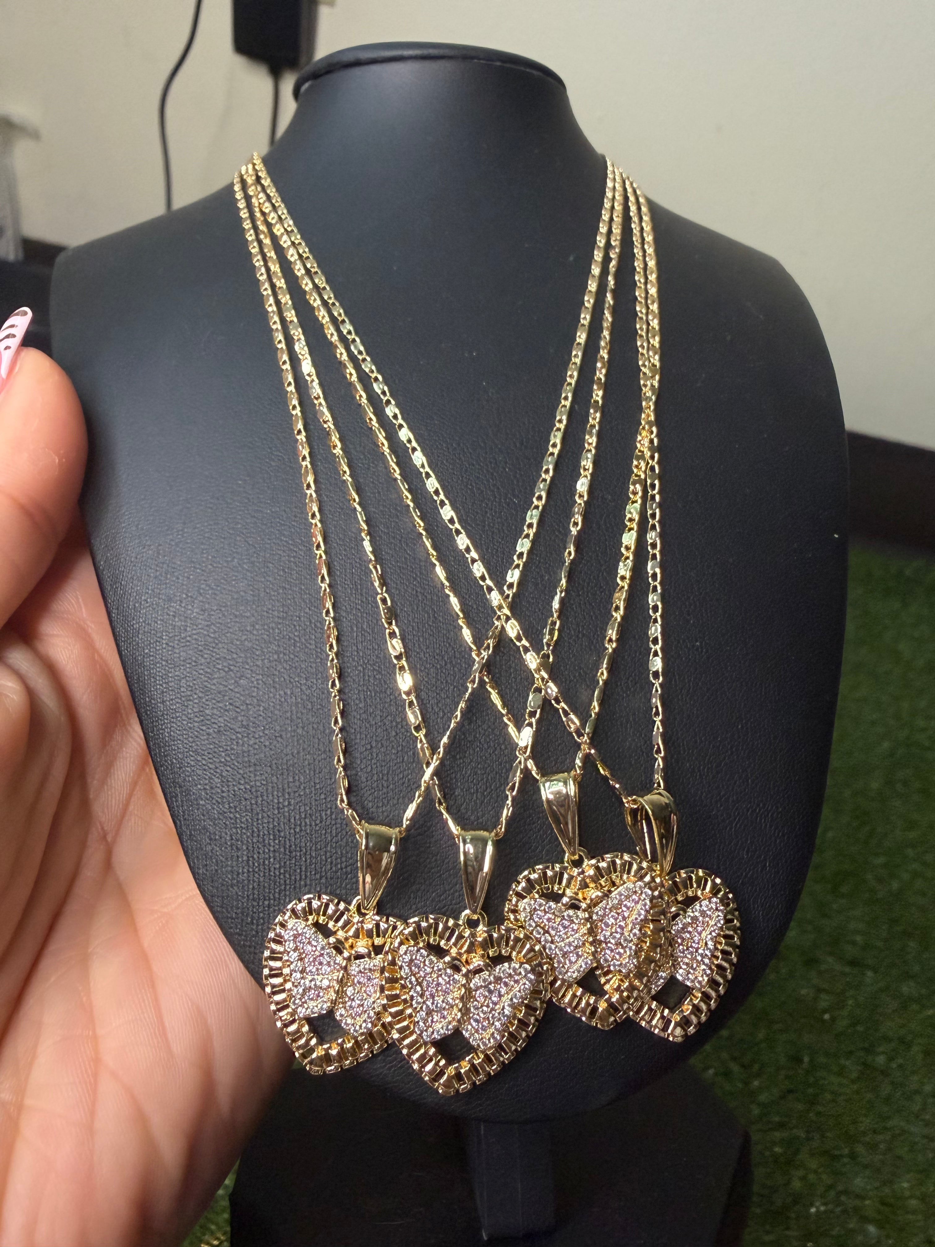 Butterfly Zirconia Necklace