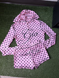 Pink Polka Dot Gia Set