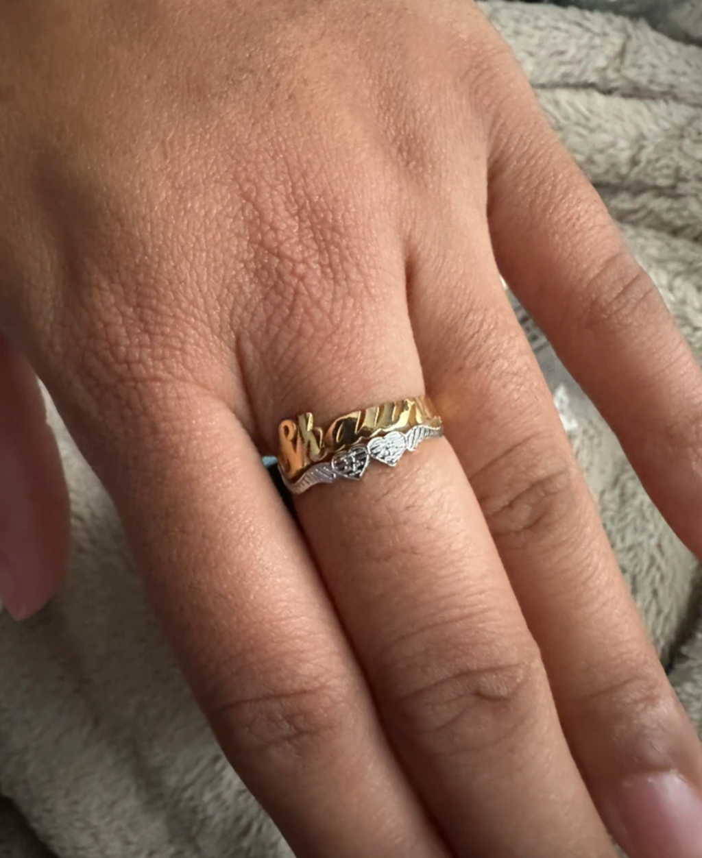 Custom Name Ring